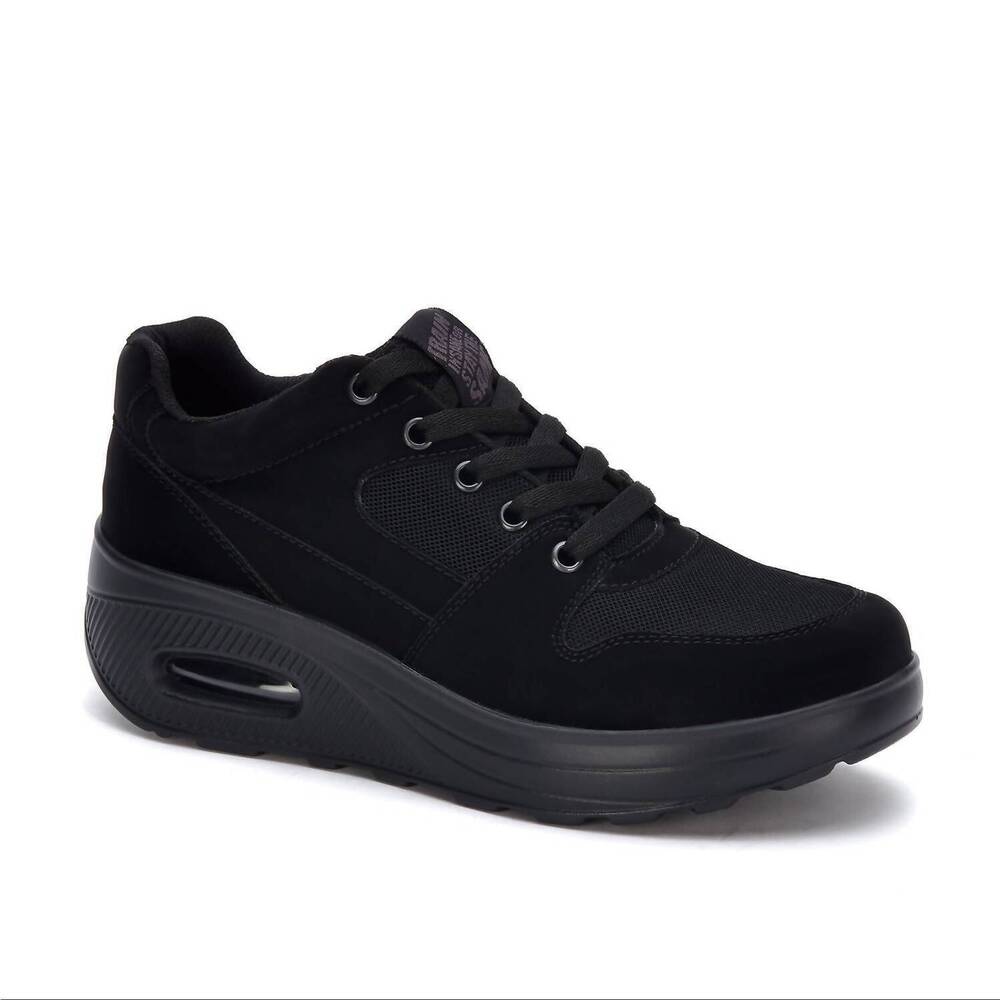 NEW ANDREA women's sport sneakers in black